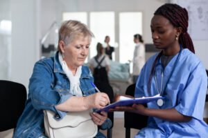 Hospital discharge UK